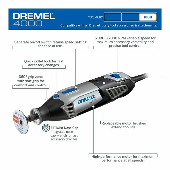 Dremel 8220 Vs. 4000 Rotary Tool Kit – Reviews & Comparison