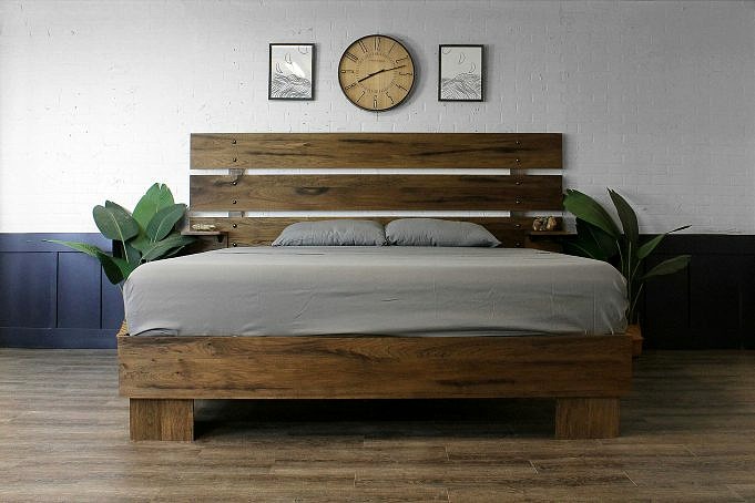 How To Make A Charming Rustic Headboard For Only €99